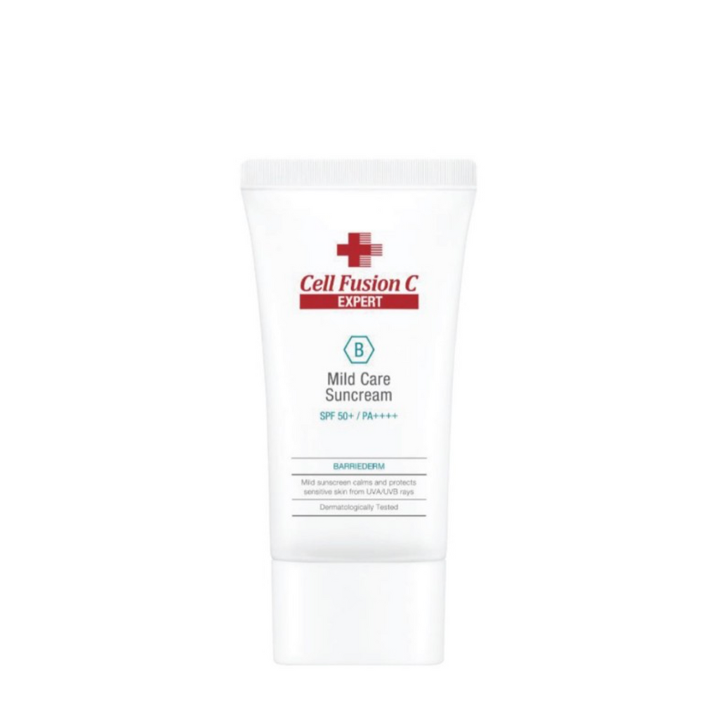 Cell Fusion C MILD CARE SUNSCREAM SPF 50+/PA++++ | Kremas nuo saulės