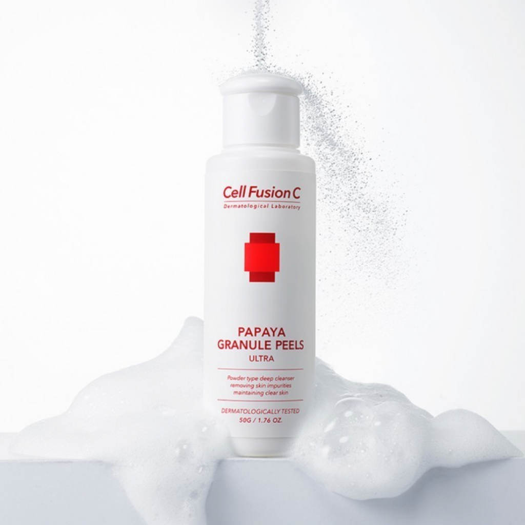Cell Fusion C PAPAYA GRANULE PEELS | Fermentinis veido šveitiklis