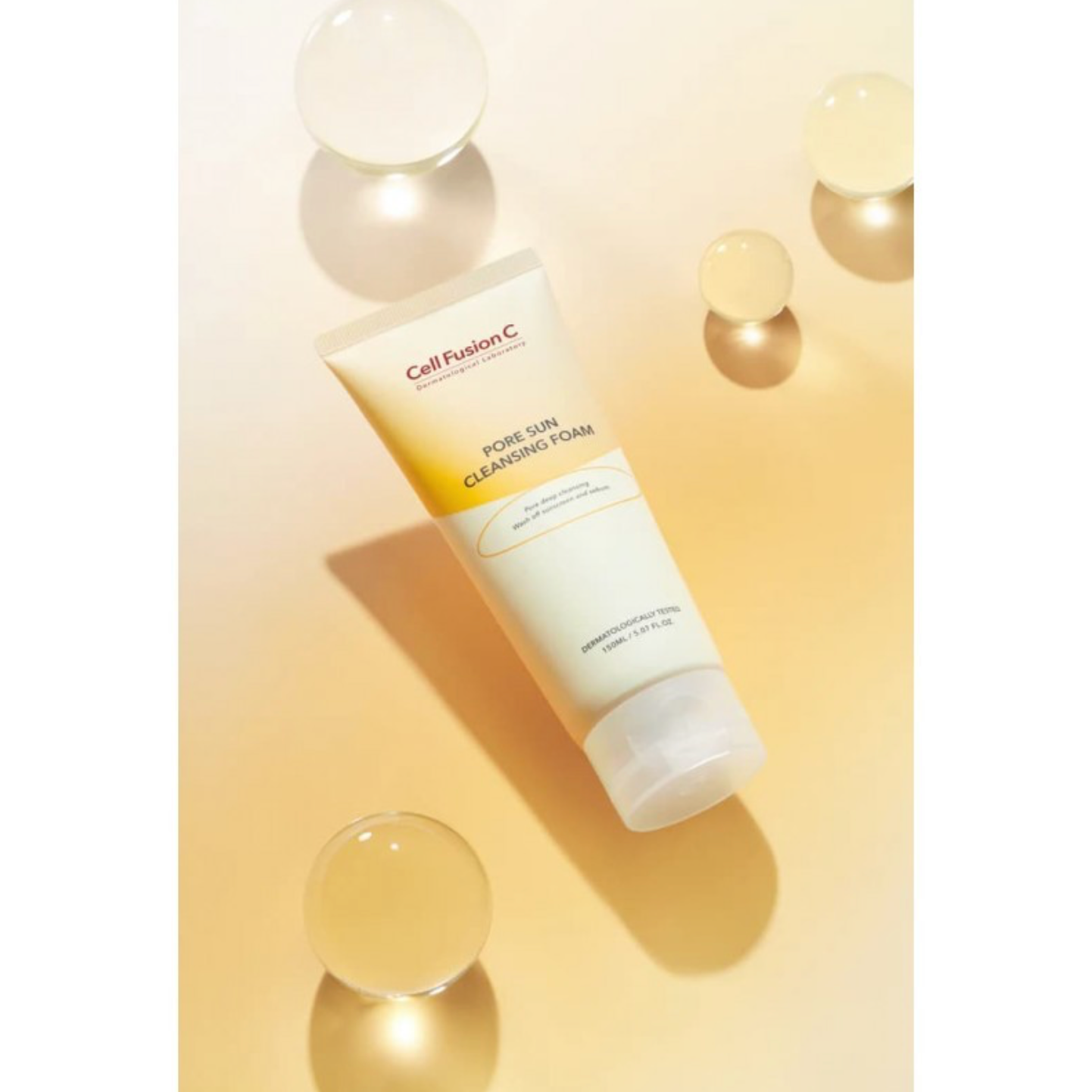 Cell Fusion C PORE SUN CLEANSING FOAM | Veido prausiklis 