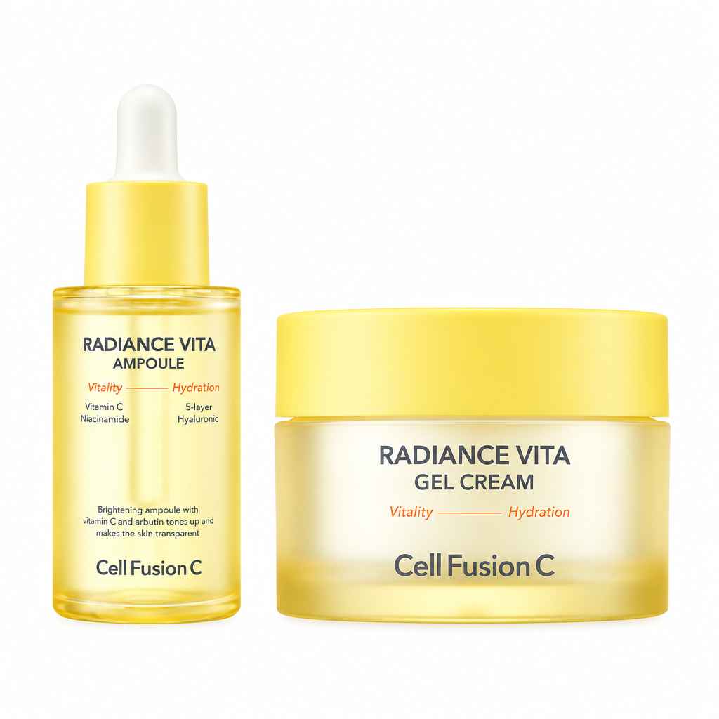 Cell Fusion C RADIANCE VITA KIT | Skaistinamasis veido priežiūros rinkinys