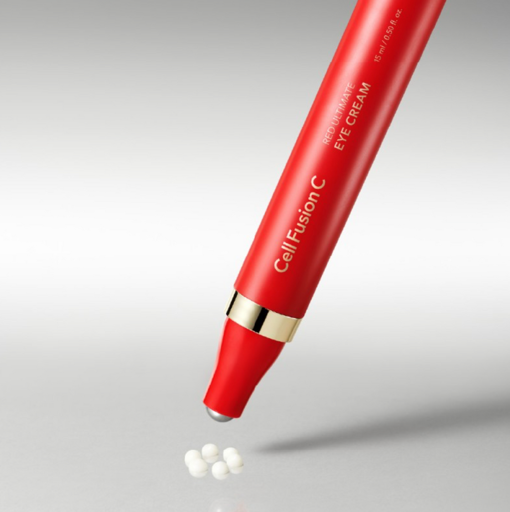 Cell Fusion C RED ULTIMATE EYE CREAM | Paakių kremas su masažiniu antgaliu