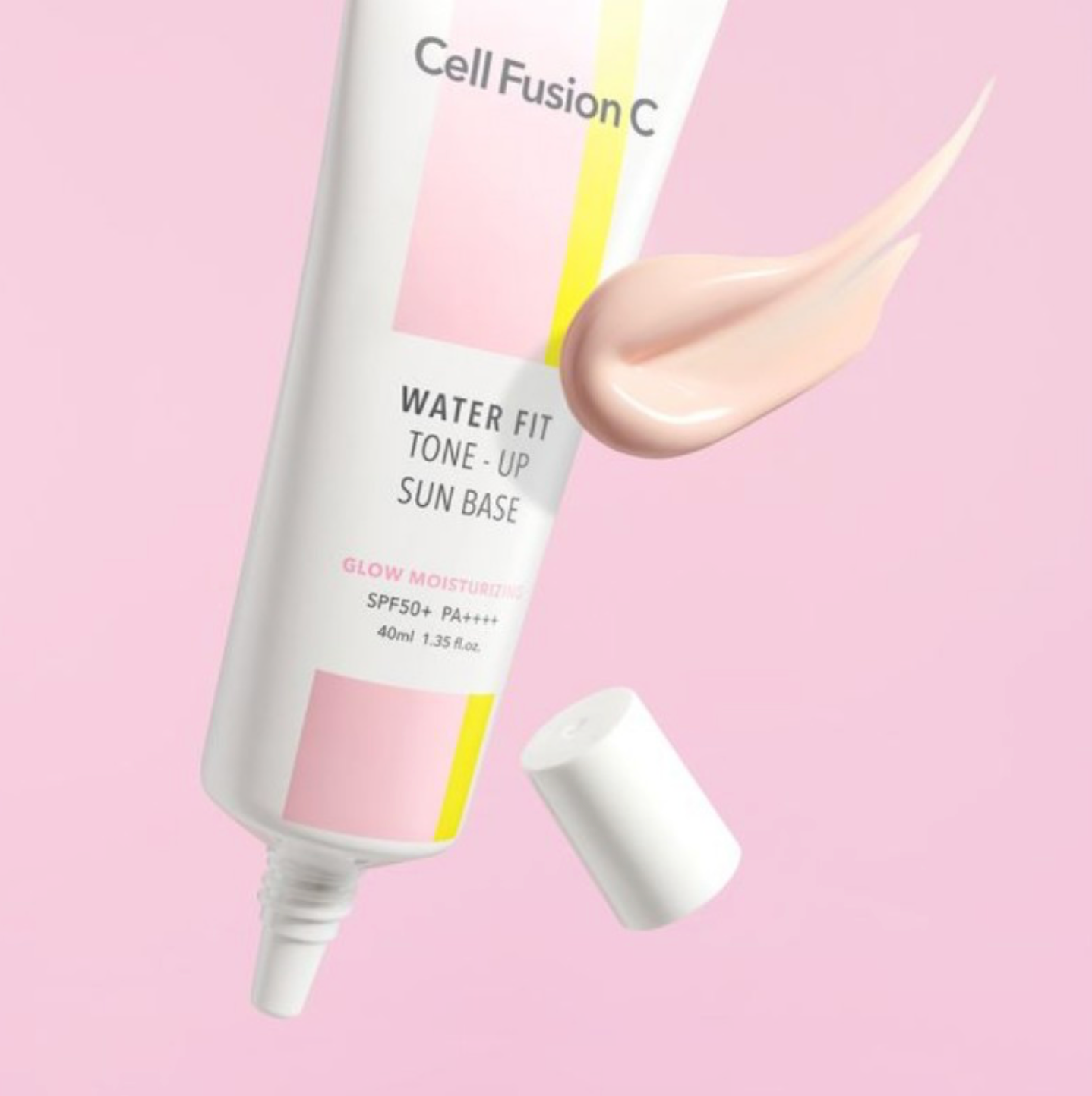 Cell Fusion C WATER FIT TONE-UP SUN BASE | Skaistinanti - drėkinanti makiažo bazė su SPF