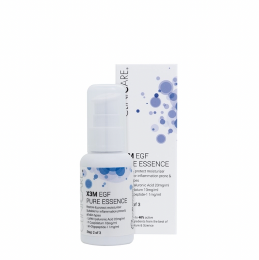 Cliniccare EGF EXTRA PURE ESSENCE | Priešuždegiminio poveikio drėkinamoji esencija