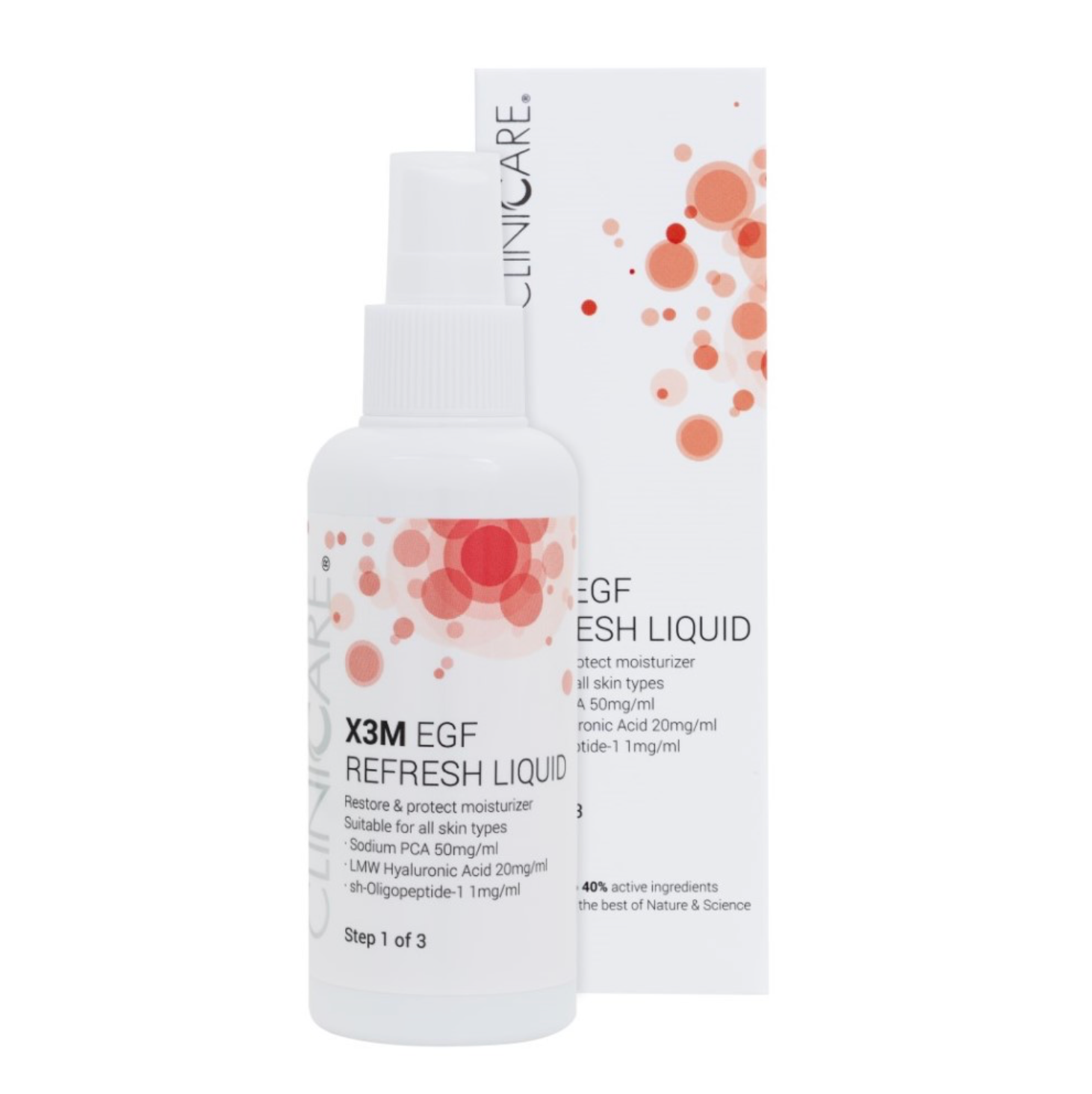 Cliniccare EGF EXTRA REFRESH LIQUID | Losjonas prieš odos senėjimą