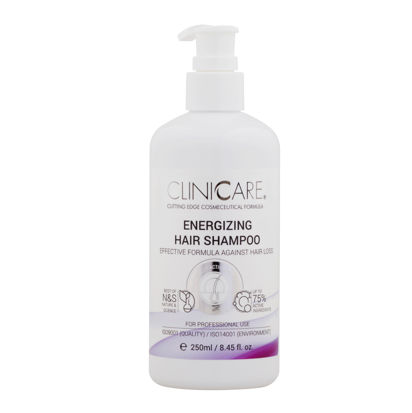 Cliniccare ENERGIZING ANTI HAIR LOSS SHAMPOO | Šampūnas nuo plaukų slinkimo