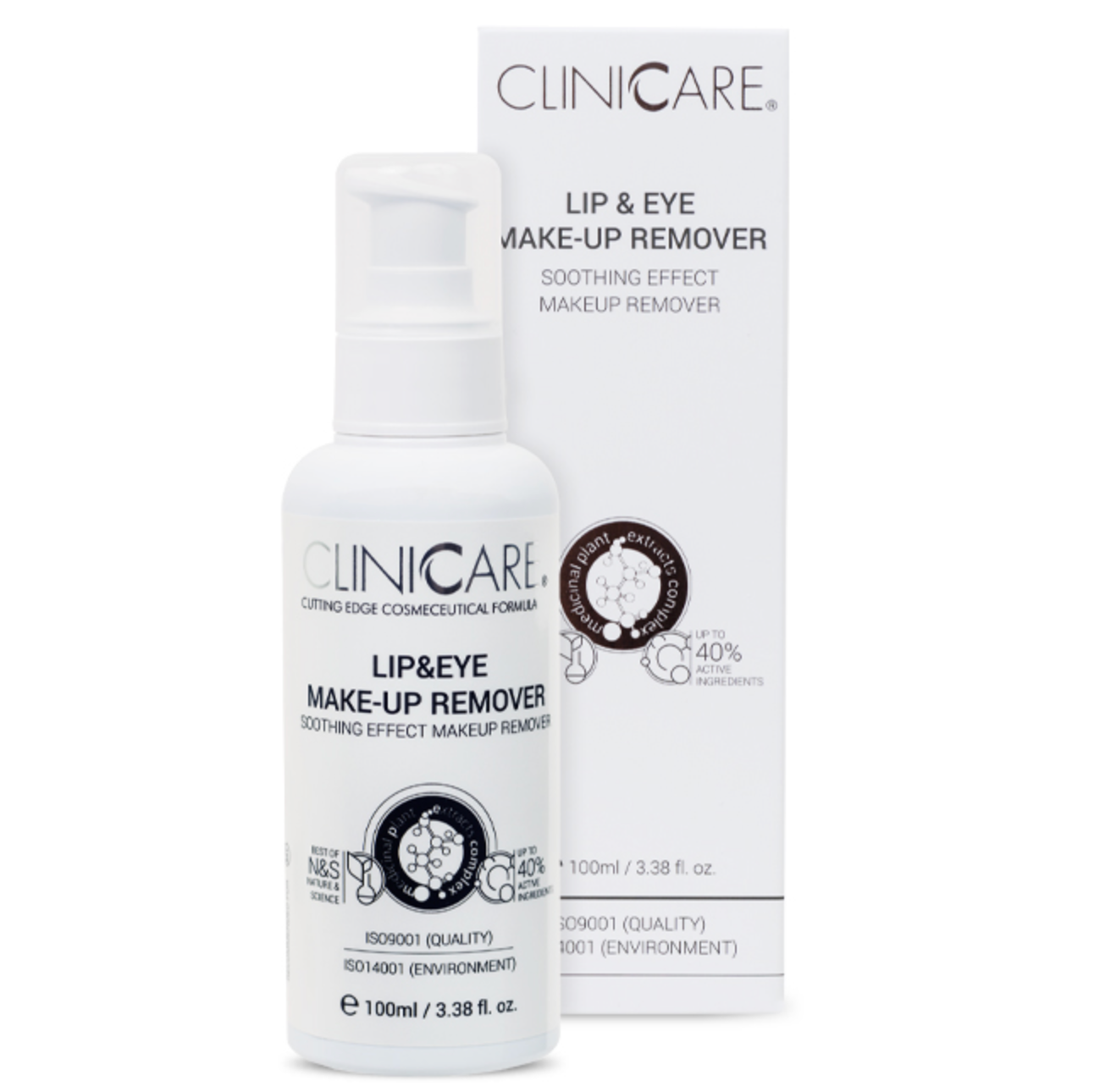 Cliniccare LIP&EYE MAKE-UP REMOVER | Akių ir lūpų makiažo valiklis