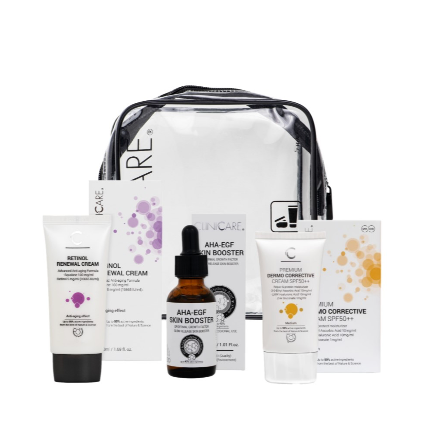Cliniccare RETINOL RENEWAL SET | Odos atnaujinimo rinkinys