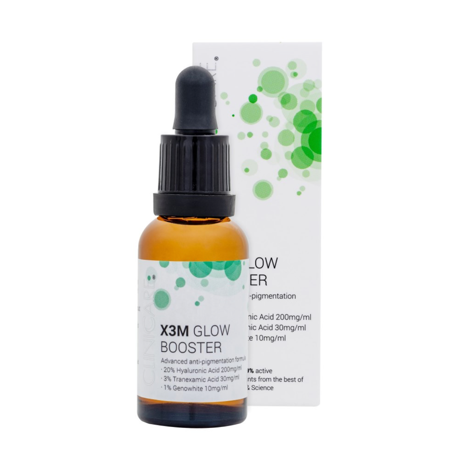 Cliniccare X3M GLOW BOOSTER | Pigmentuotos odos serumas