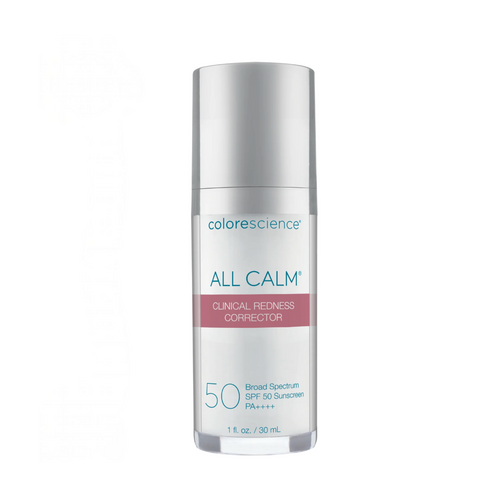 Colorescience ALL CALM CLINICAL REDNESS CORRECTOR SPF 50 | Raudonį mažinantis kremas