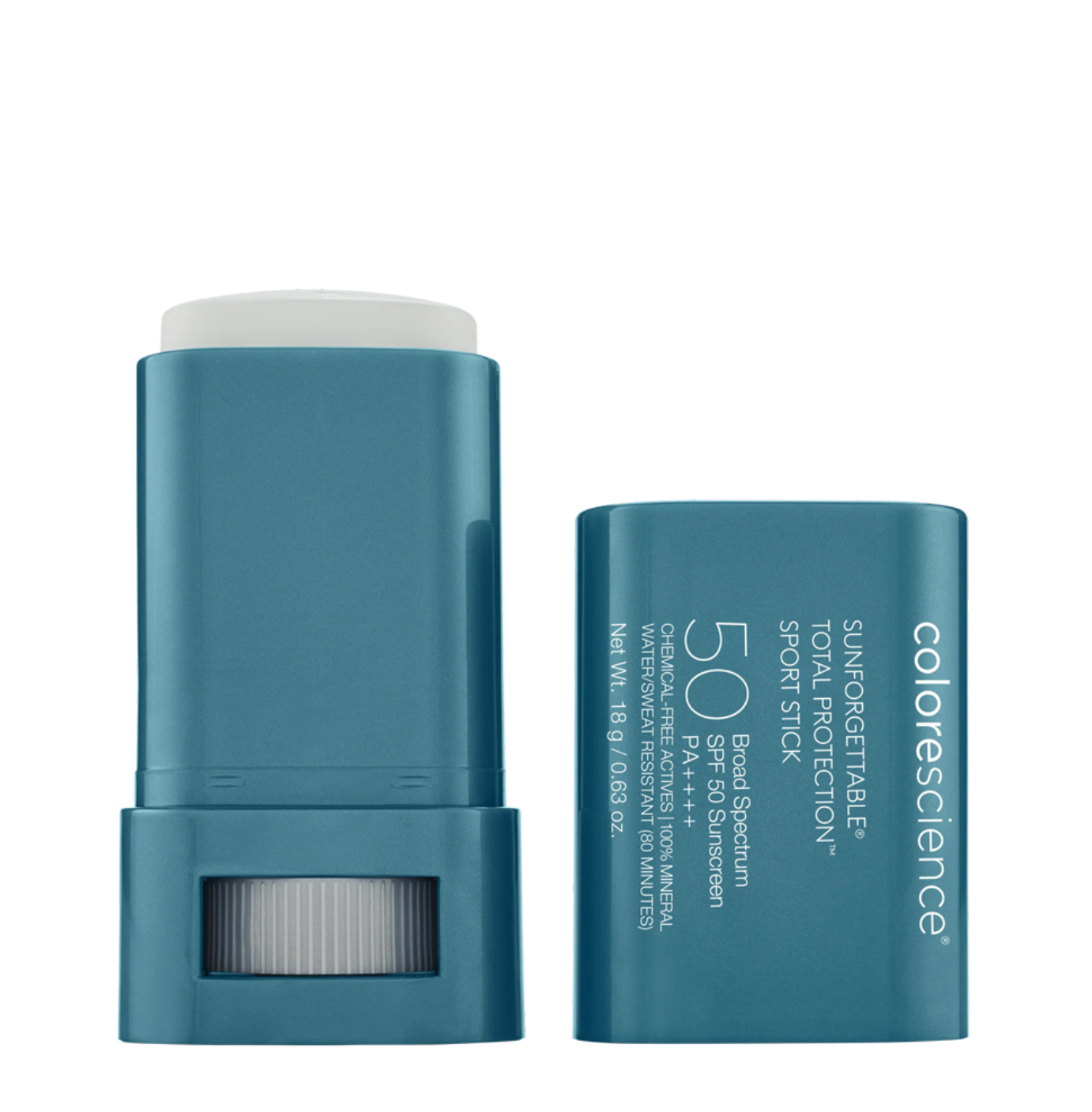 Colorescience SUNFORGETTABLE™ TOTAL PROTECTION™ SPORT STICK SPF50 | Pieštukas su apsauga nuo saulės