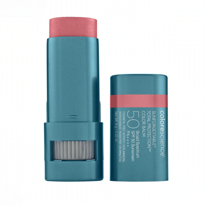 Colorescience SUNFORGETTABLE TOTAL PROTECTION COLOR BALM SPF 50 | Skruostų drėkiklis su apsauga nuo saulės