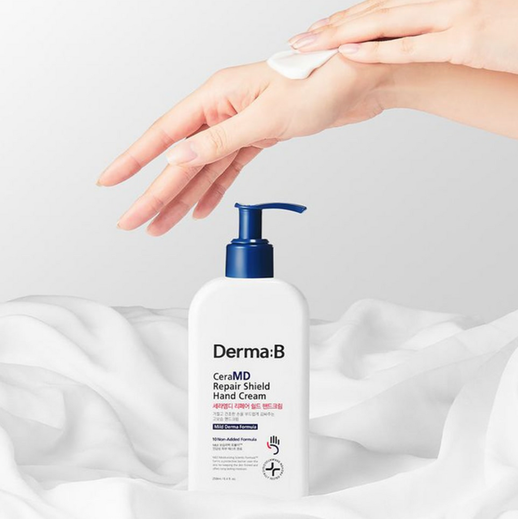 Derma:B CERA MD REPAIR SHIELD HAND CREAM | Drėkinantis, raminantis ir apsaugantis kremas rankoms