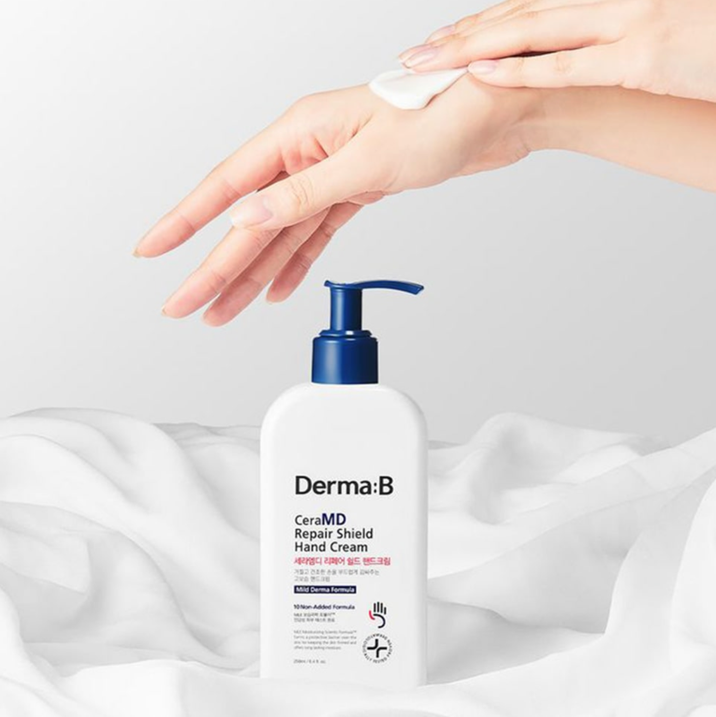 Derma:B CERA MD REPAIR SHIELD HAND CREAM | Drėkinantis, raminantis ir apsaugantis kremas rankoms