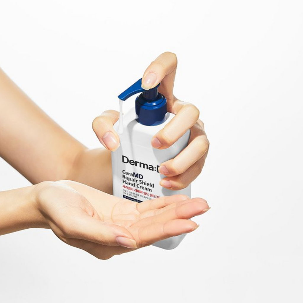 Derma:B CERA MD REPAIR SHIELD HAND CREAM | Drėkinantis, raminantis ir apsaugantis kremas rankoms