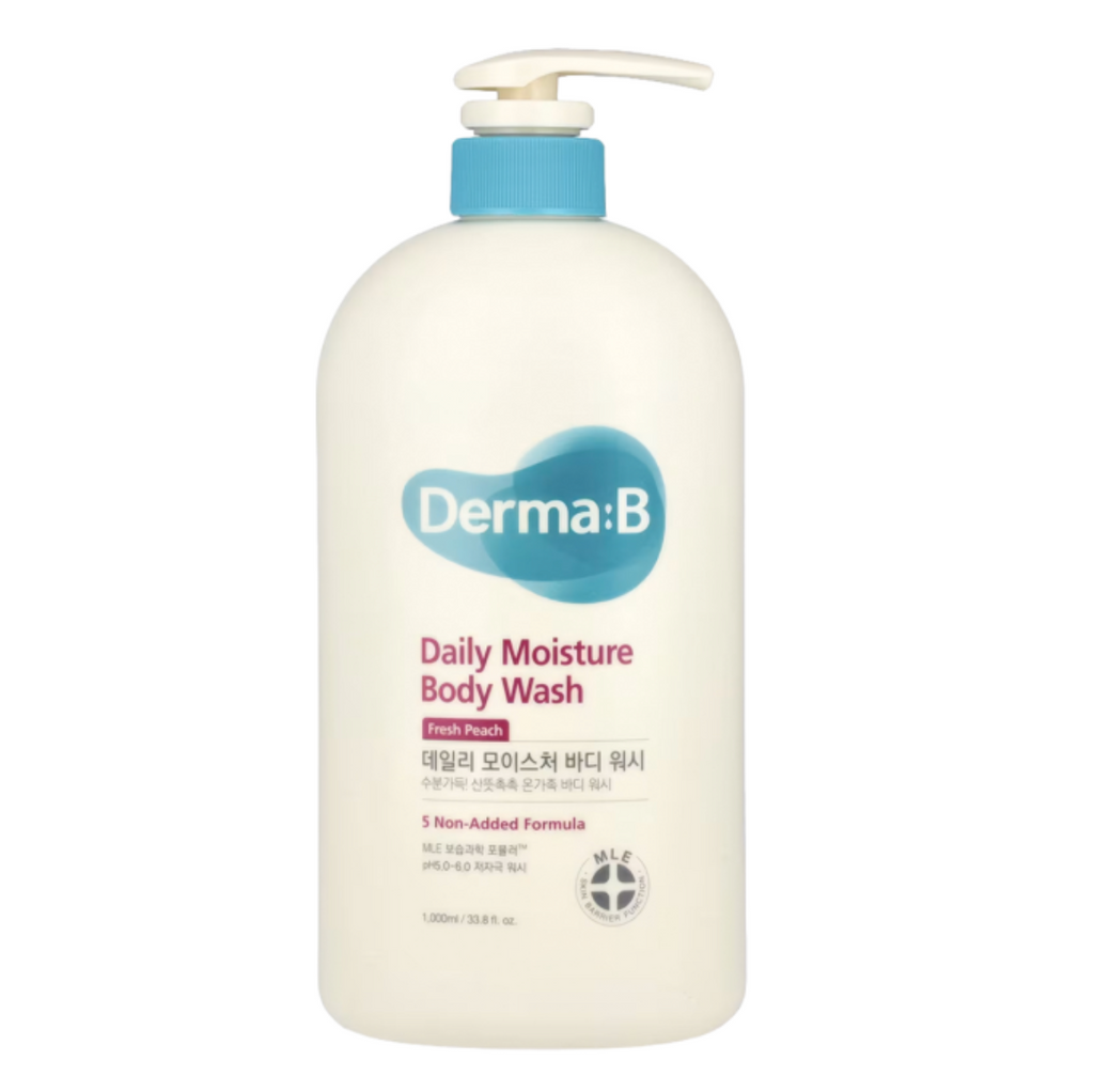 Derma:B DAILY MOISTURE BODY WASH | Kūno prausiklis su natūralių ekstraktų aromatu
