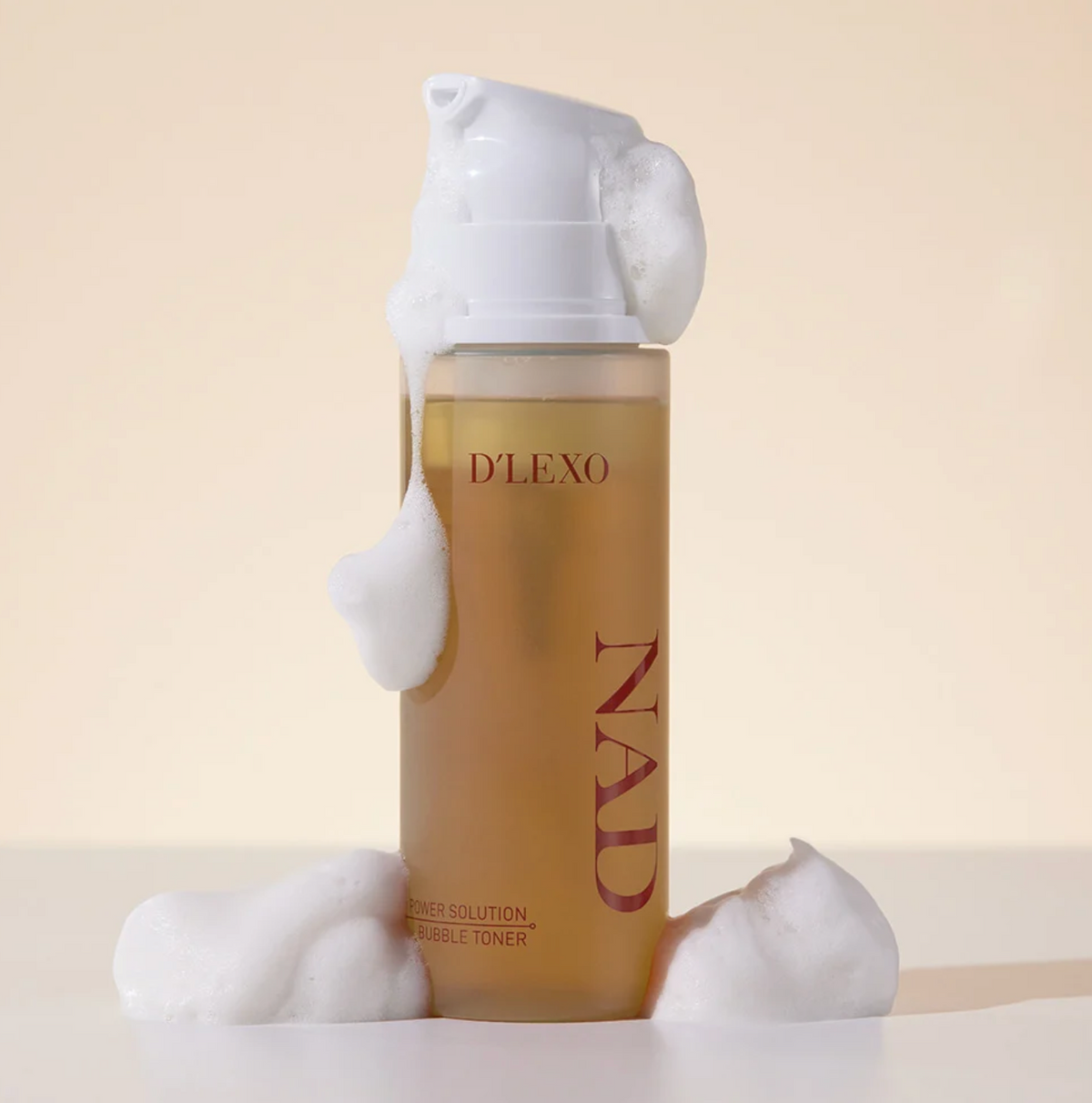 Dermaline D’LEXO NAD POWER SOLUTION BUBBLE TONER | Drėkinantis putų tonikas su NAD 