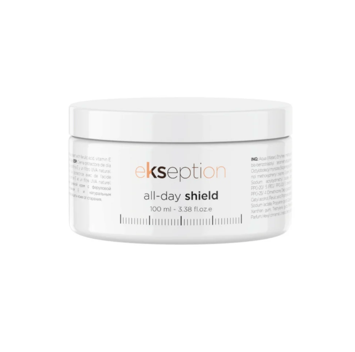 Ekseption ALL-DAY SHIELD SPF50+ | Apsauginis dieninis kremas