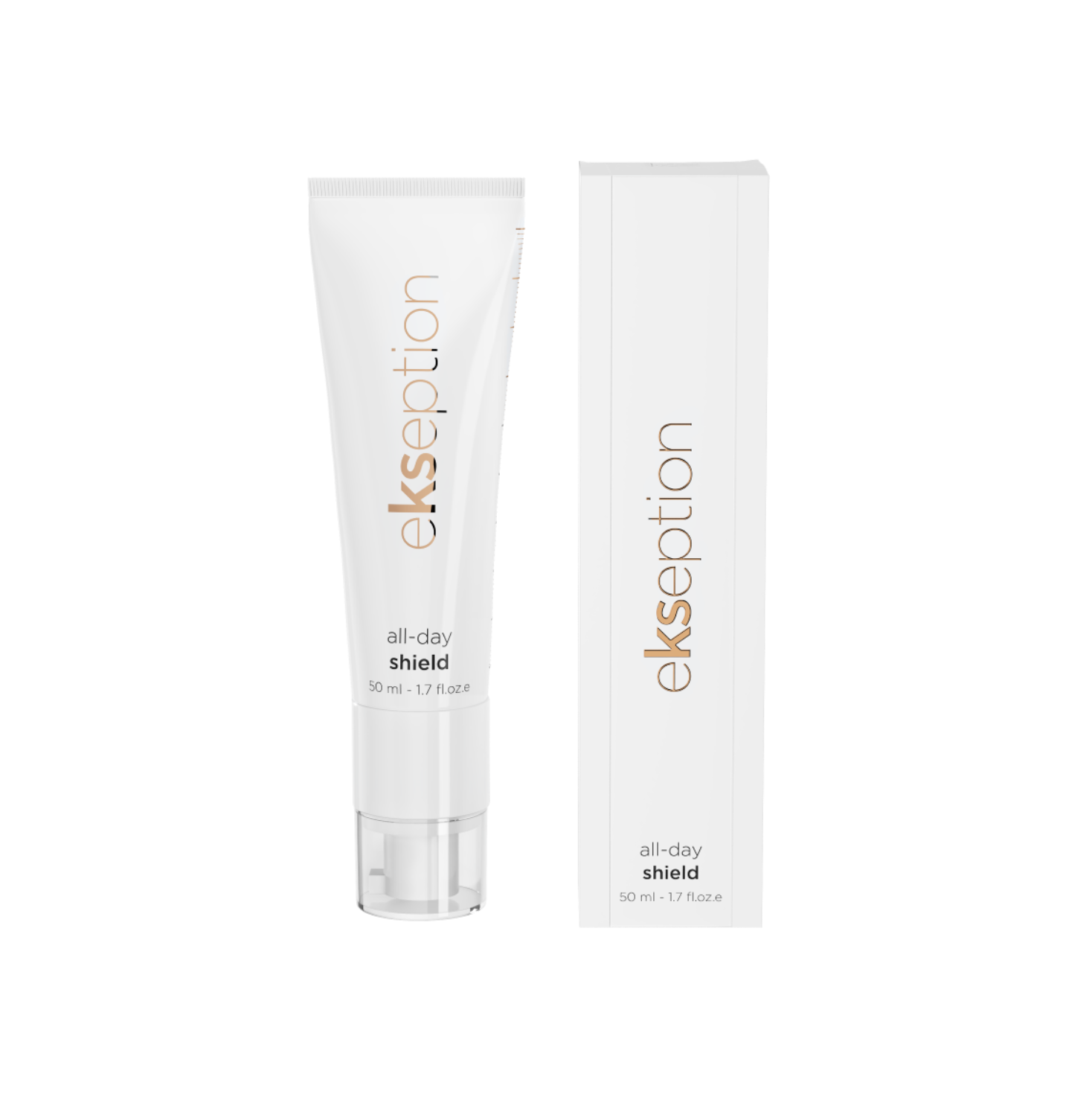 Ekseption ALL-DAY SHIELD SPF50+ | Apsauginis dieninis kremas