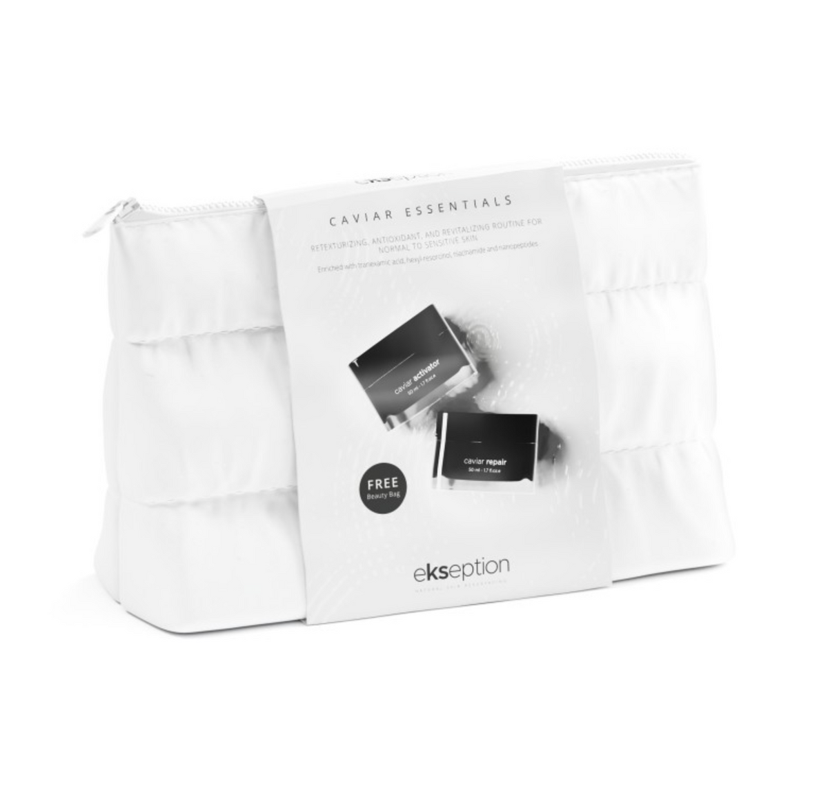 Ekseption CAVIAR ESSENTIALS SET | Rinkinys normaliai ir jautriai odai