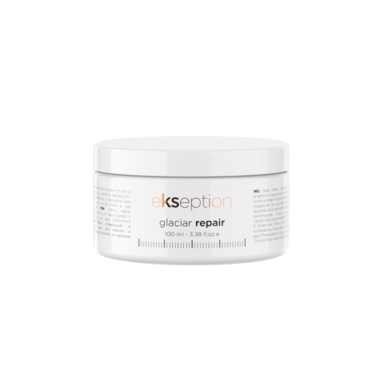 Ekseption GLACIAR REPAIR | Lengvas regeneruojamasis kremas