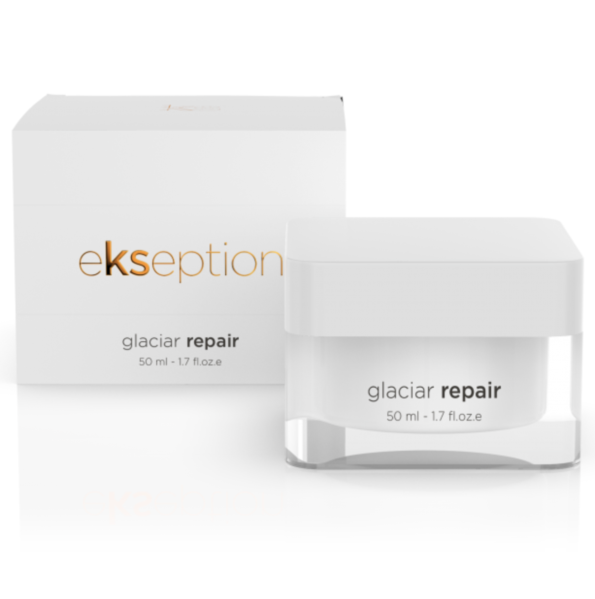Ekseption GLACIAR REPAIR | Lengvas regeneruojamasis kremas
