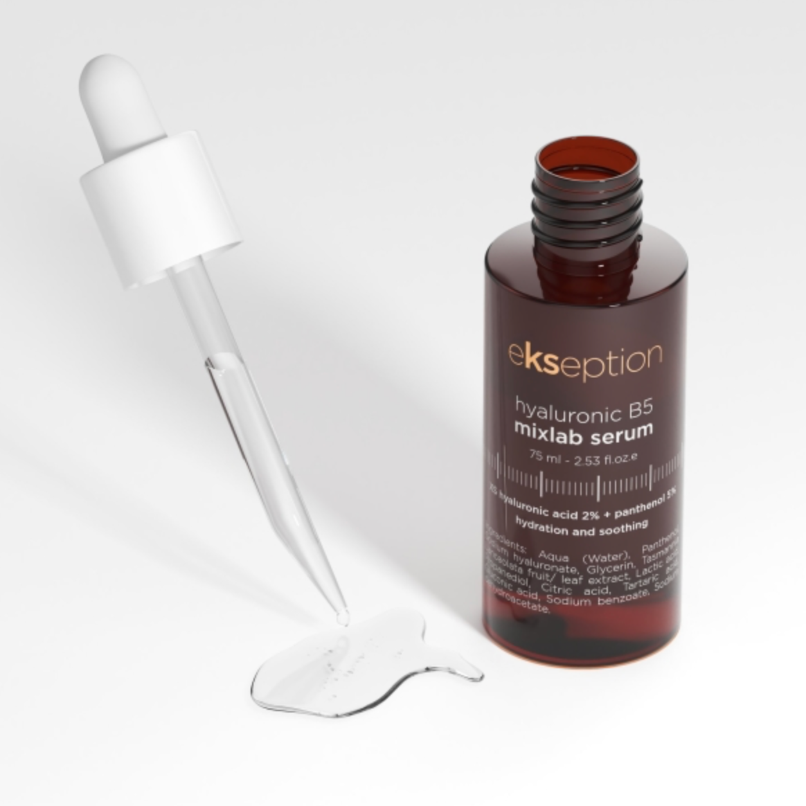 Ekseption HYALURONIC B5 | Serumas sudirgusiai odai