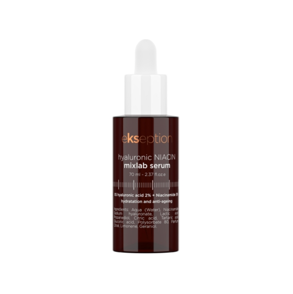 Ekseption HYALURONIC NIACIN | Drėkinamasis serumas prieš odos senėjimą