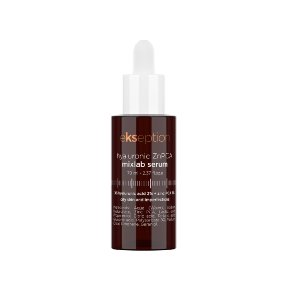 Ekseption HYALURONIC ZN PCA | Serumas riebiai, probleminei odai