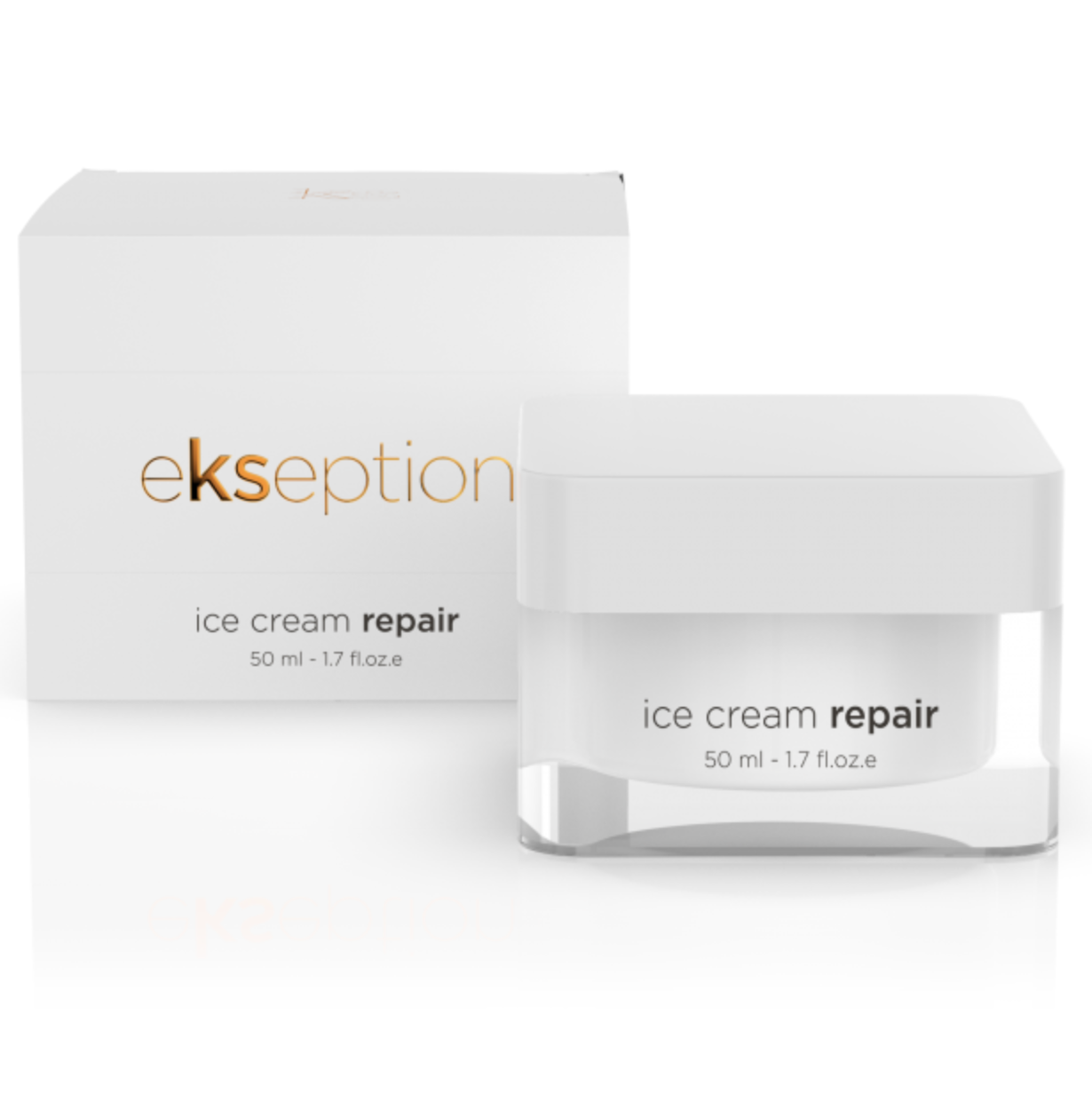 Ekseption ICE CREAM REPAIR | Regeneruojamasis veido kremas