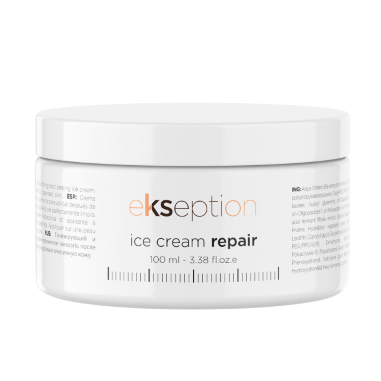 Ekseption ICE CREAM REPAIR | Regeneruojamasis veido kremas