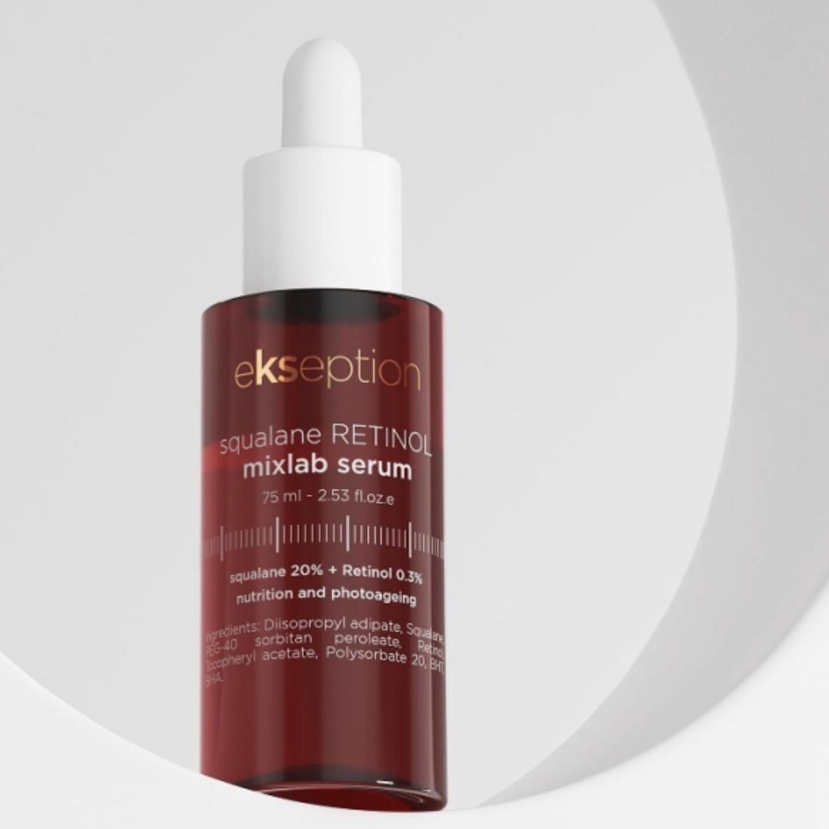 Ekseption SQUALANE RETINOL | Serumas prieš odos fotosenėjimą