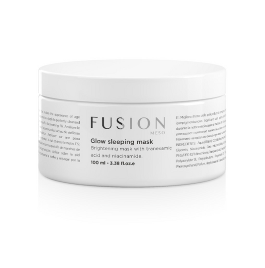 Fusion Mesotherapy GLOW SLEEPING MASK | Naktinė šviesinamoji kaukės prieš odos senėjimą