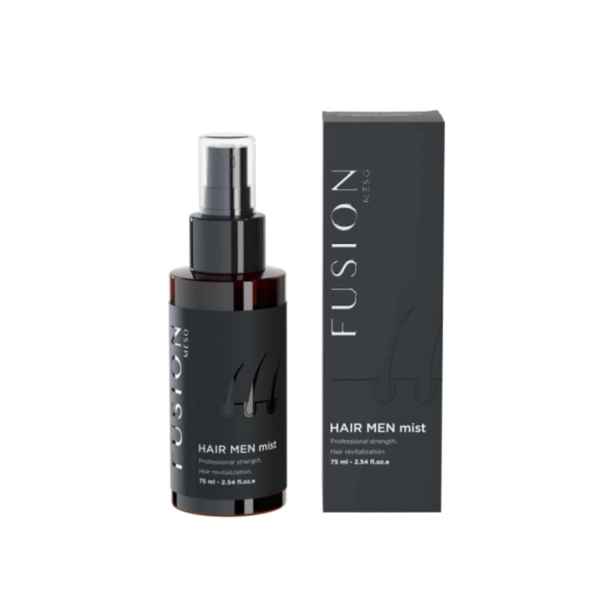 Fusion Mesotherapy HAIR MEN MIST | Stiprinamoji plaukų dulksna androgeninei alopecijai - purškiklis