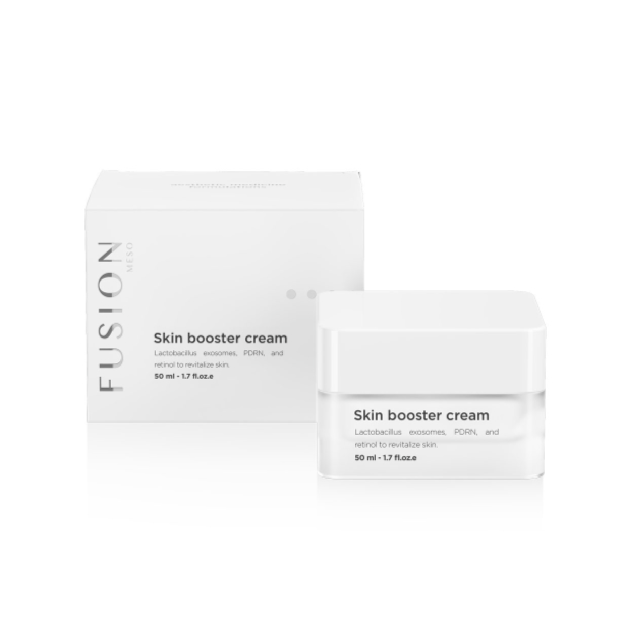 Fusion Mesotherapy SKIN BOOSTER CREAM | Kremas su egzosomomis, PDNR ir retinoliu