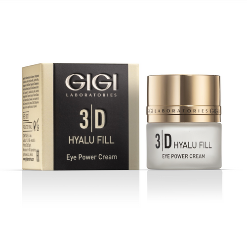 GIGI Laboratories 3D HYALU FILL EYE POWER CREAM | Raukšles užpildantis paakių kremas 