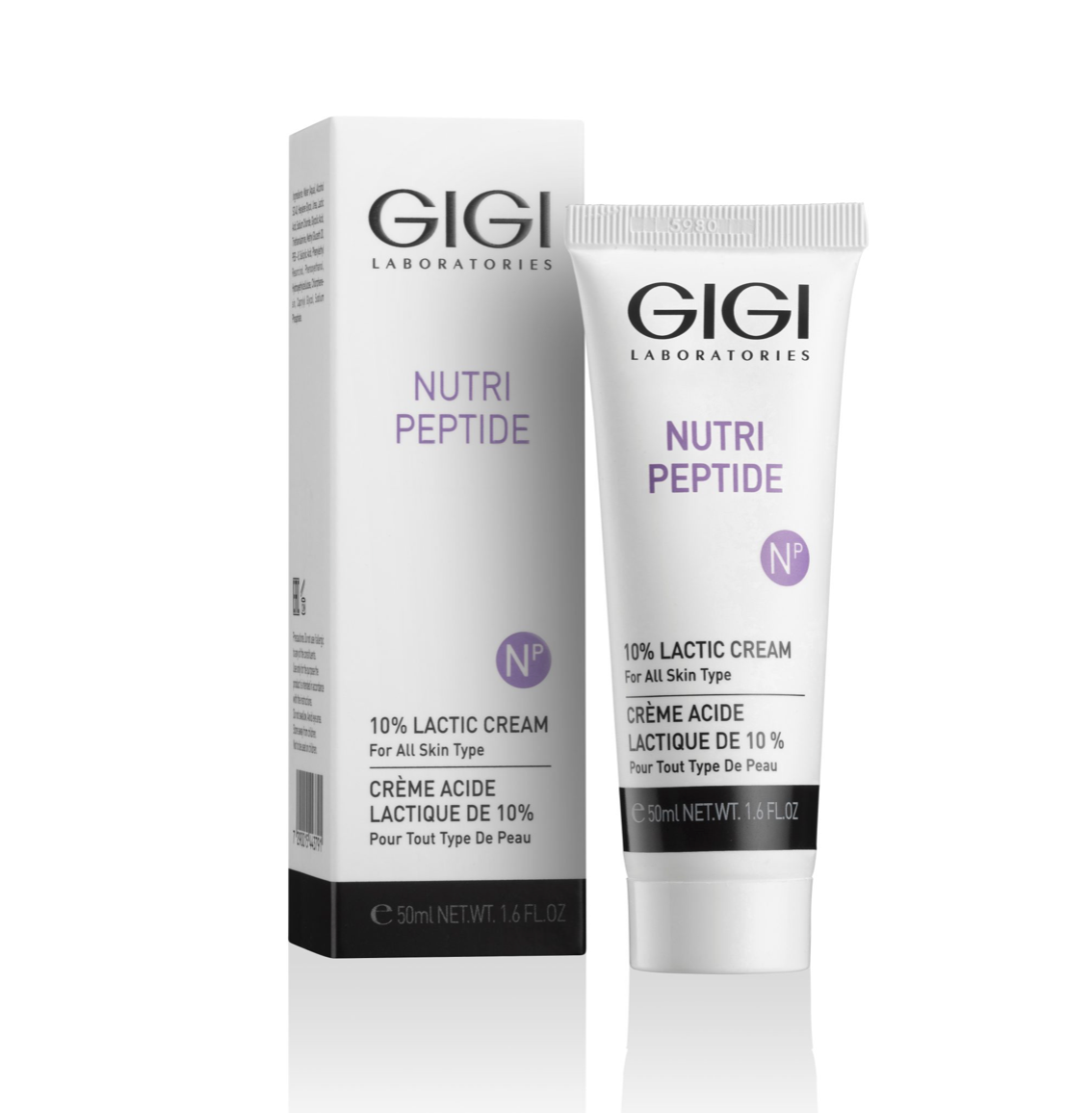 GIGI Laboratories NUTRI PEPTIDE 10% LACTIC CREAM | Kremas su 10% pieno rūgštimi