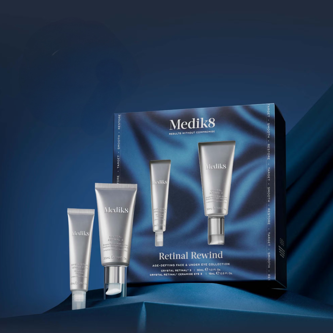 HydroPeptide RETINAL REWIND | Medik8 Retinolio rinkinys