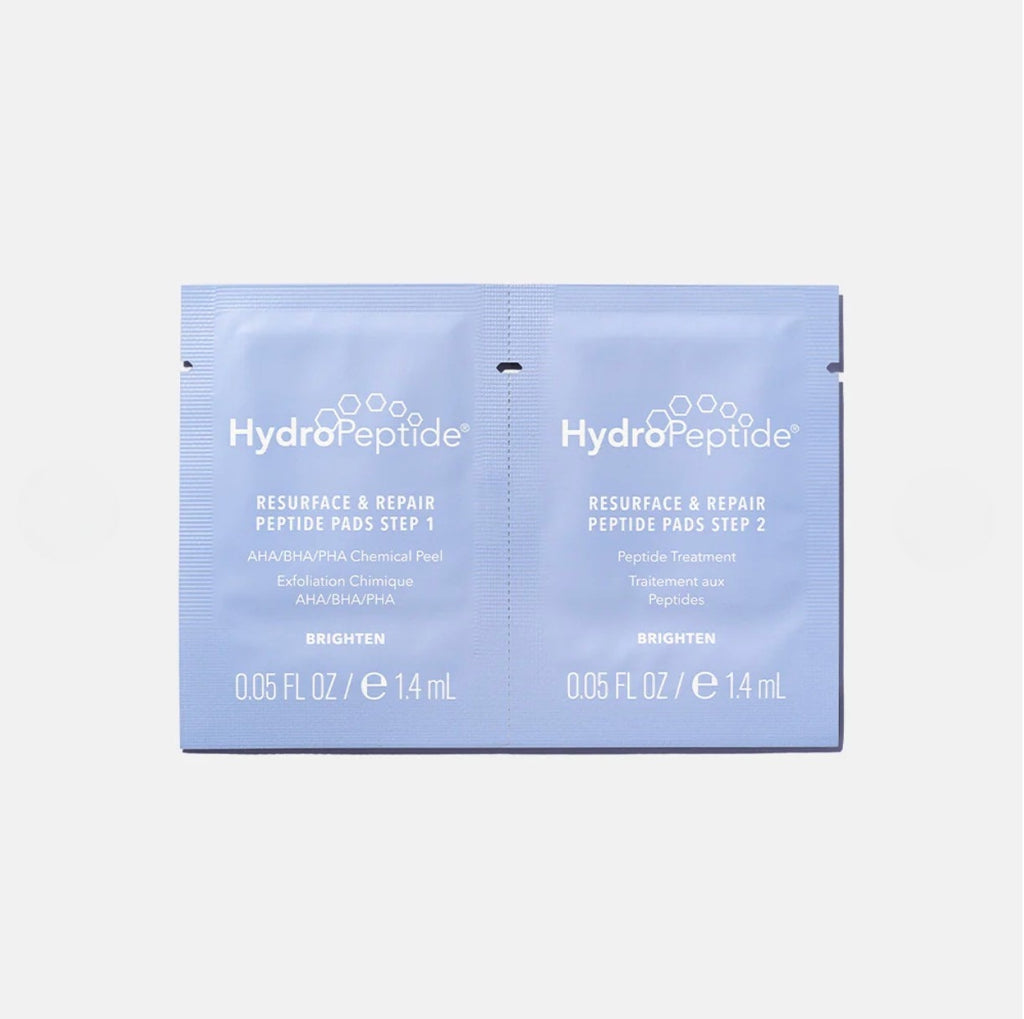 Hydropeptide RESURFACE AND REPAIR PEPTIDE PADS | Dviejų žingsnių atstatomoji procedūra
