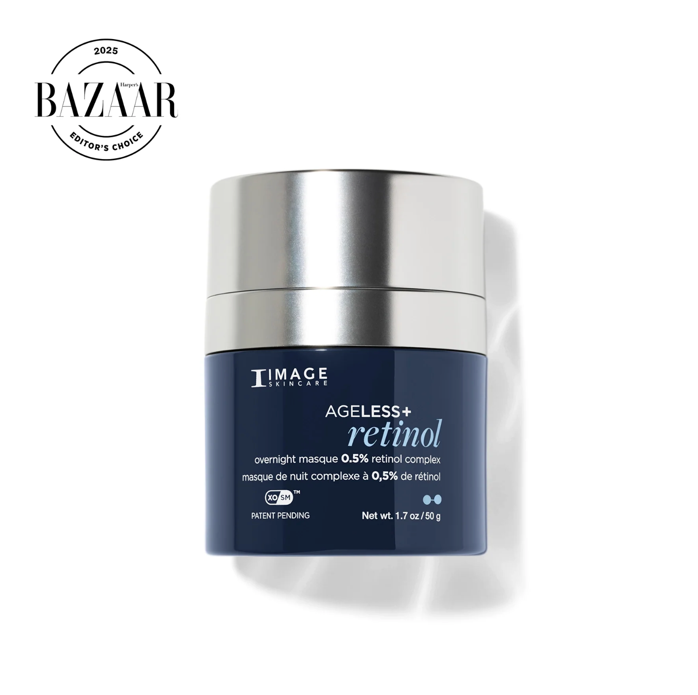 IMAGE Skincare AGELESS+ RETINOL OVERNIGHT MASQUE 0.5% RETINOL COMPLEX | Naktinė retinolio kaukė