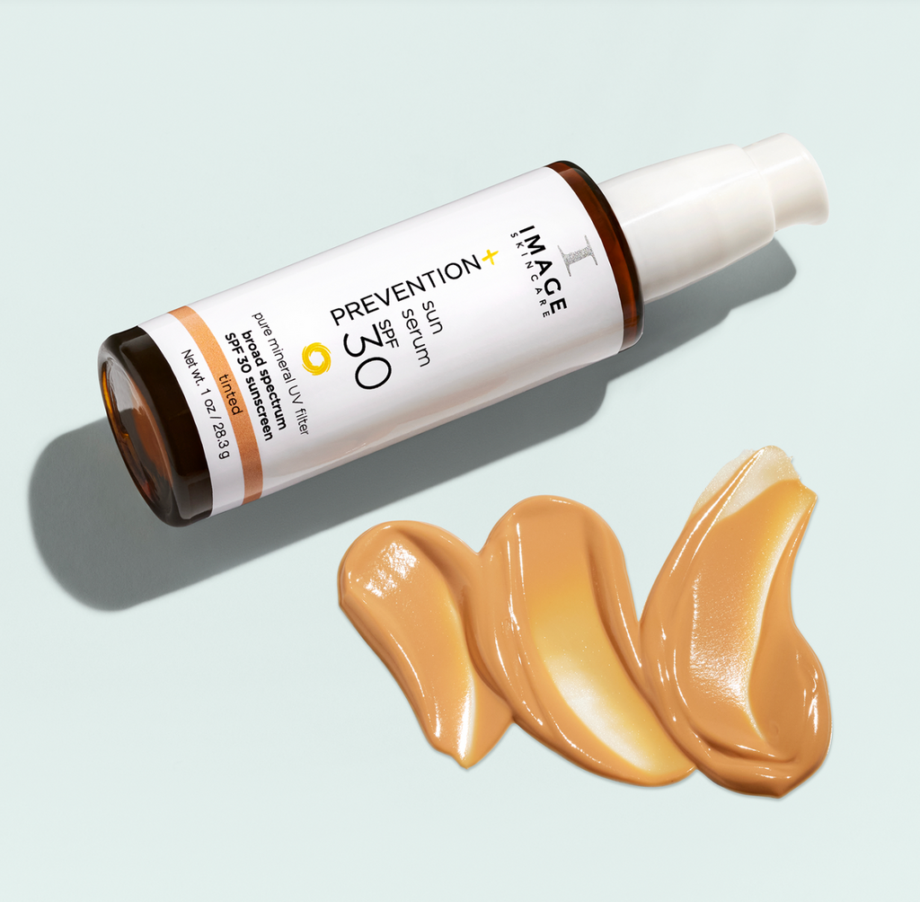 IMAGE Skincare PREVENTION+ TINTED SUN SERUM SPF30 | Toninis apsauginis serumas