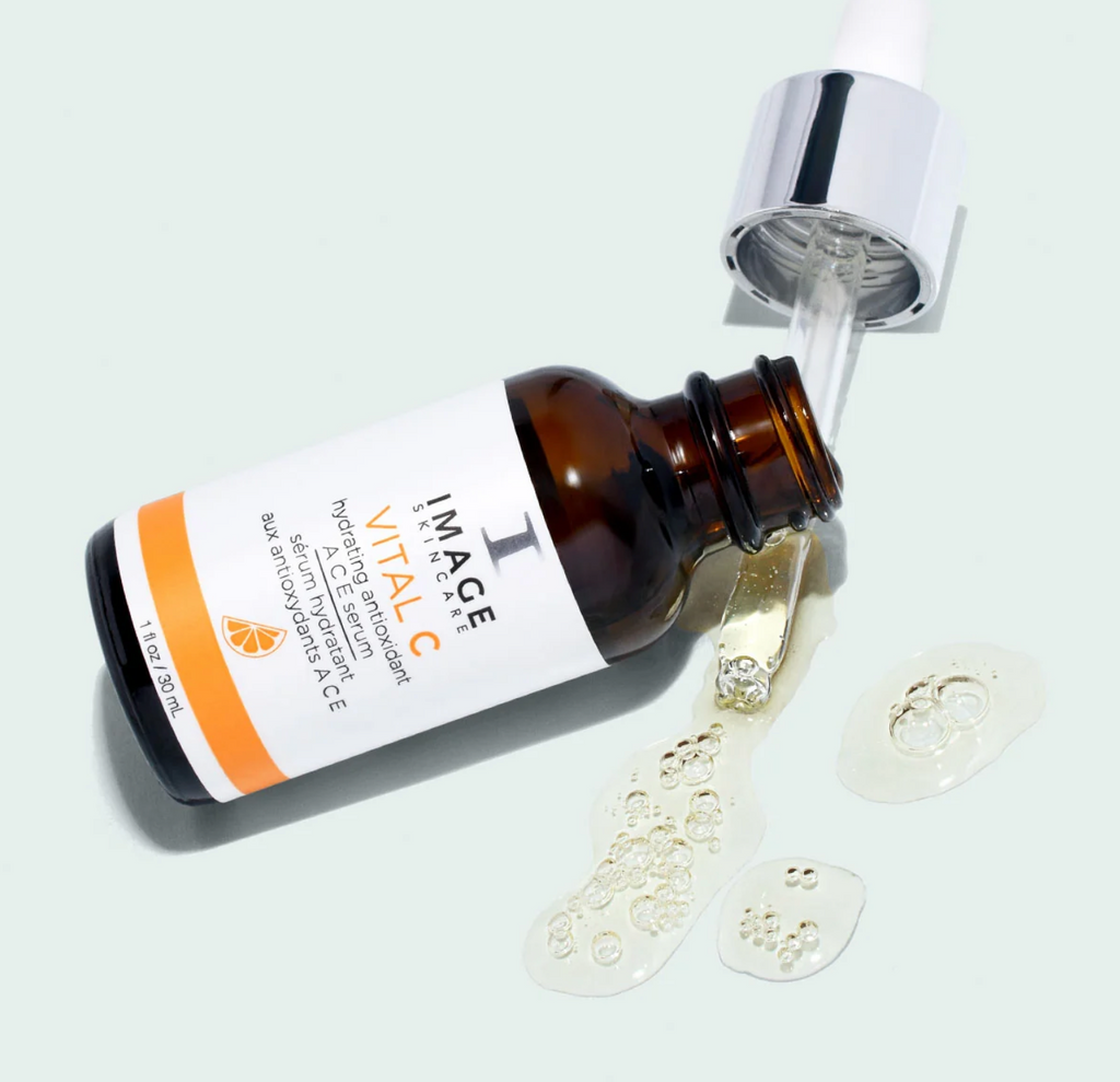 IMAGE Skincare VITAL C HYDRATING ANTIOXIDANT A&C&E SERUM | Drėkinamasis veido serumas su antioksidantais