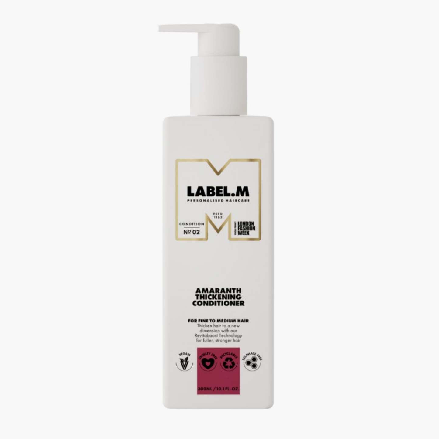 LABEL.M AMARANTH THICKENING CONDITIONER | Plaukų apimtį didinantis kondicionierius
