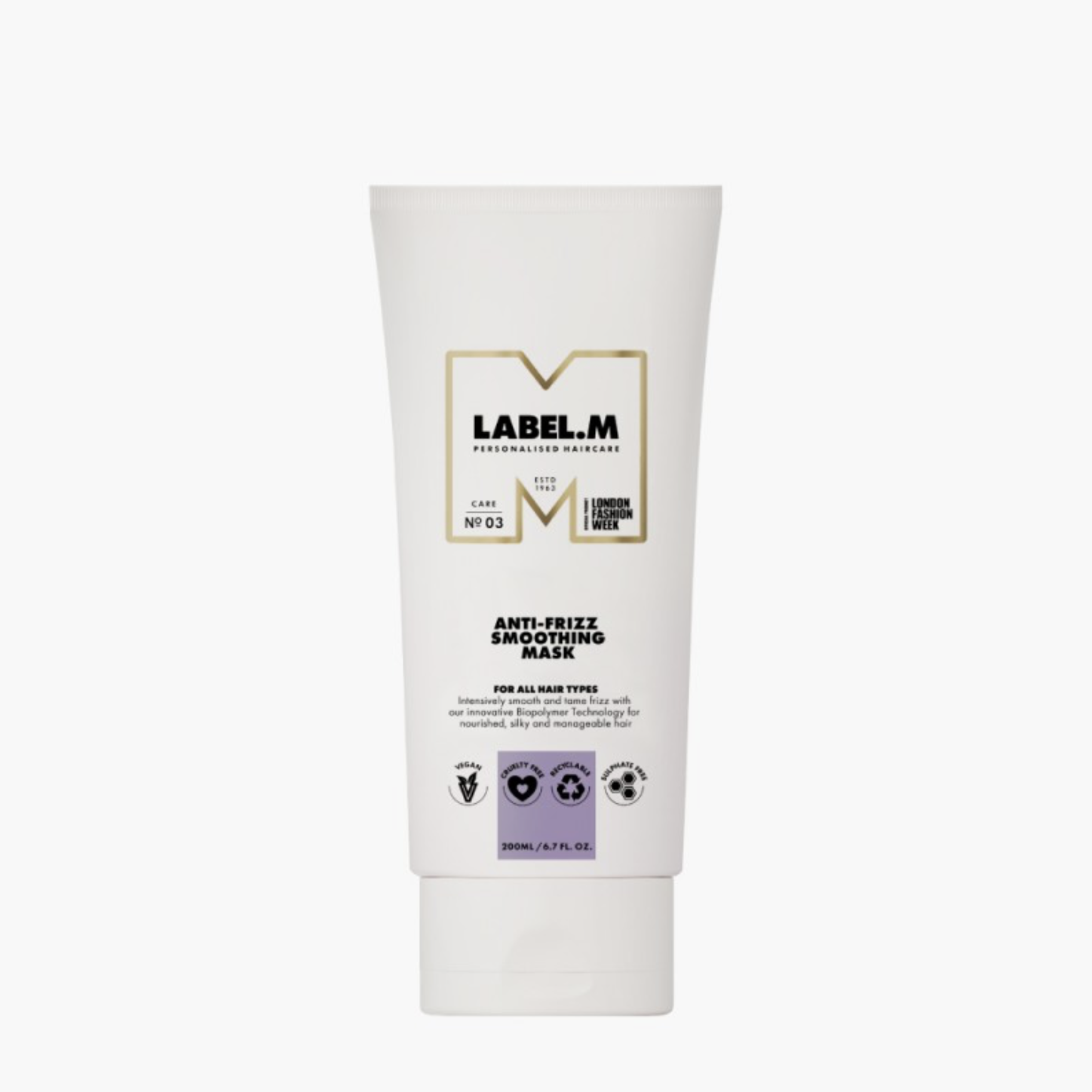 LABEL.M ANTI-FRIZZ SMOOTHING MASK | Glotninati plaukų kaukė