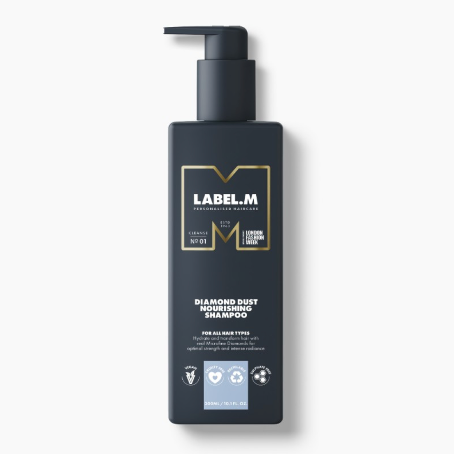 LABEL.M DIAMOND DUST NOURISHING SHAMPOO | Maitinamasis šampūnas su deimantų dulkėmis