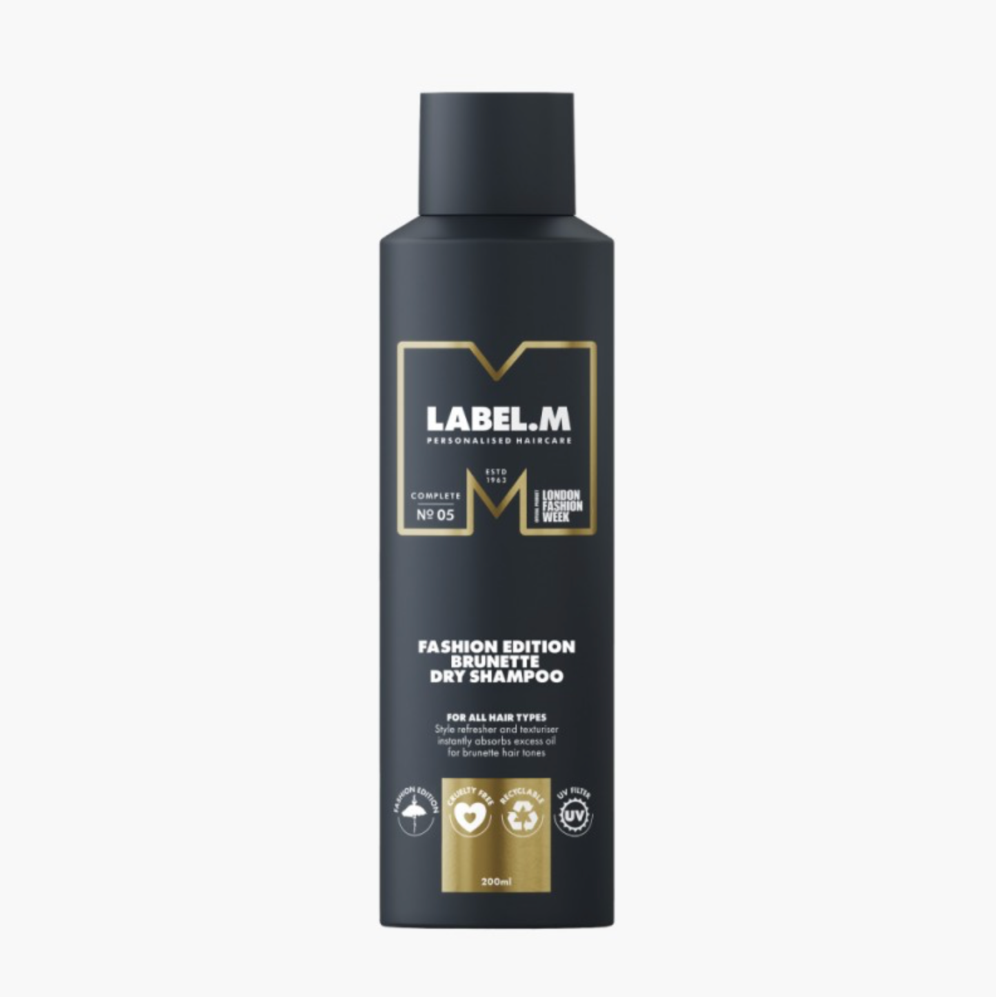 LABEL.M FASHION EDITION BRUNETTE DRY SHAMPOO | Sausas šampūnas tamsiems plaukams