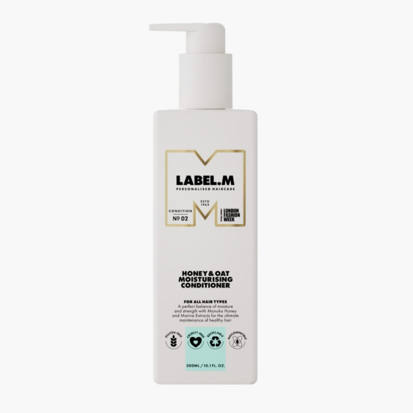 LABEL.M HONEY & OAT MOISTURISING CONDITIONER | Drėkinamasis kondicionierius su medumi ir avižomis