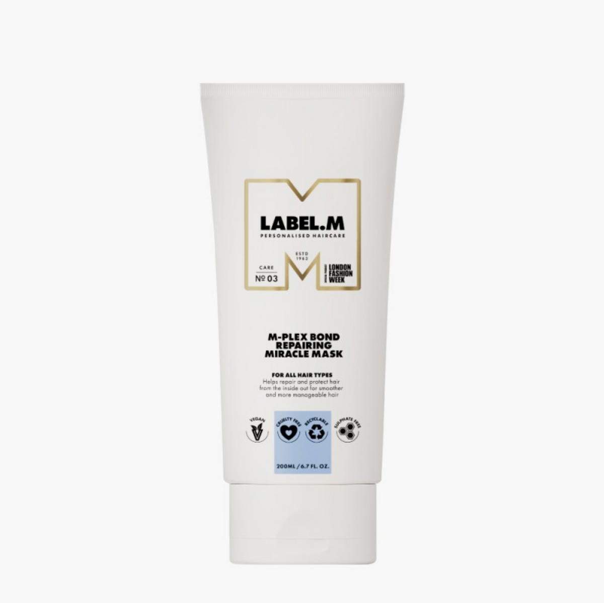 LABEL.M M-PLEX BOND REPAIRING MIRACLE MASK | Atkuriamoji plaukų kaukė