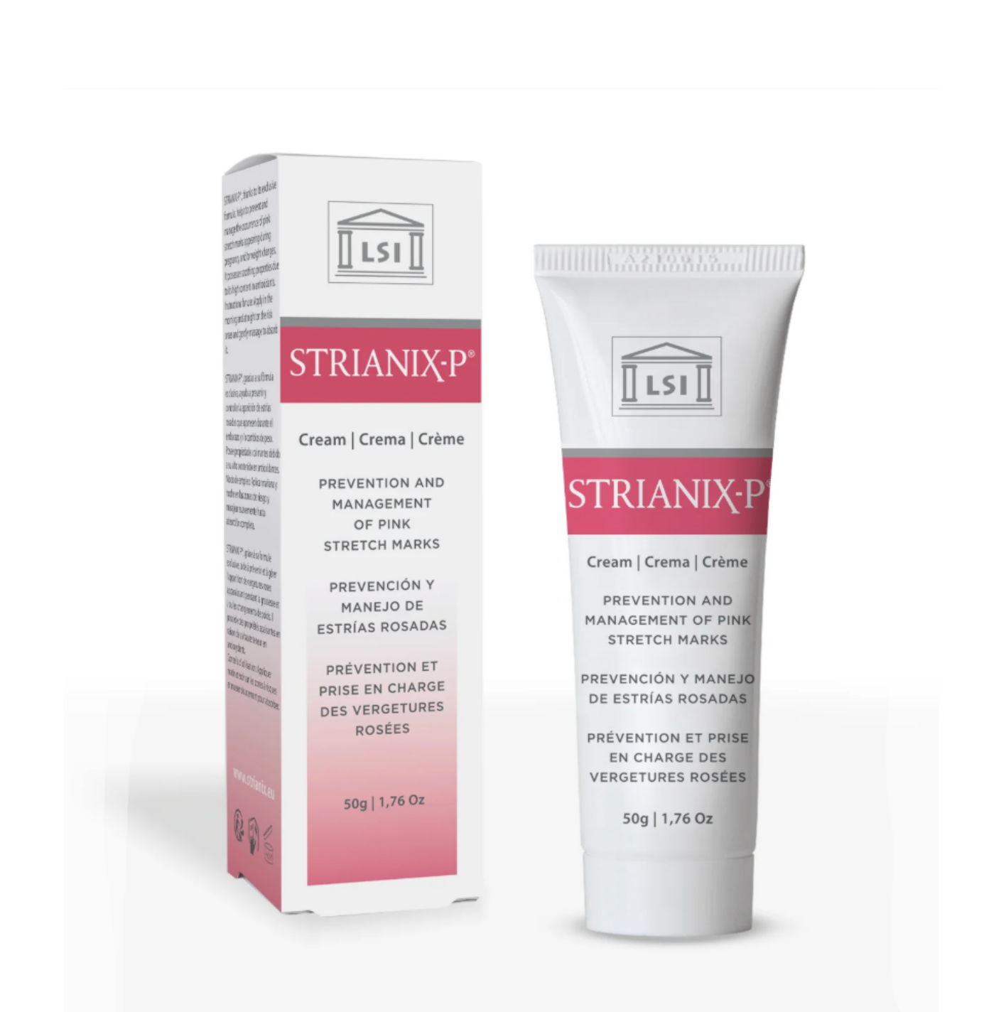 LSI Silderma STRIANIX-P CREAM | Kremas nuo rausvų strijų