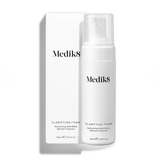 Medik8 CLARIFYING FOAM | Rūgštinis putų prausiklis