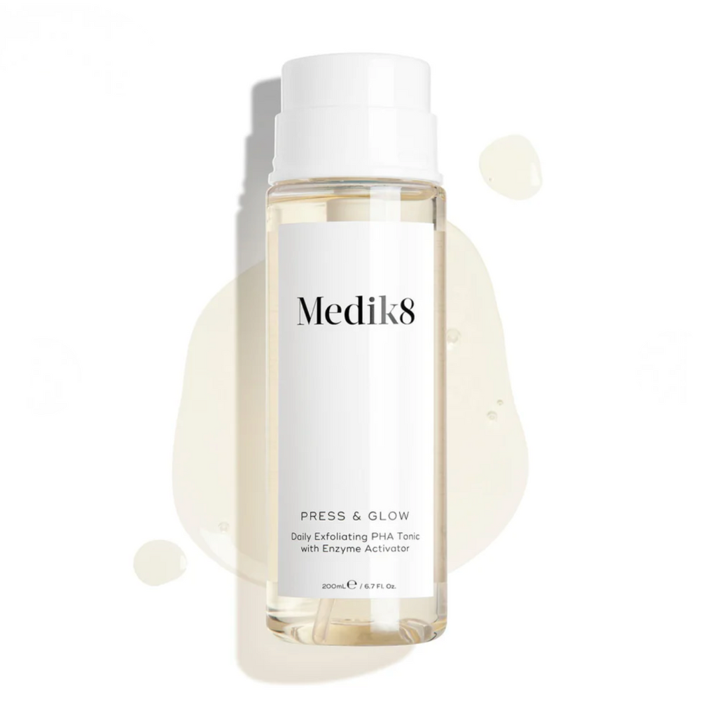 Medik8 PRESS&GLOW | Švelniai eksfolijuojantis tonikas
